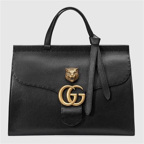gucci handbag leather